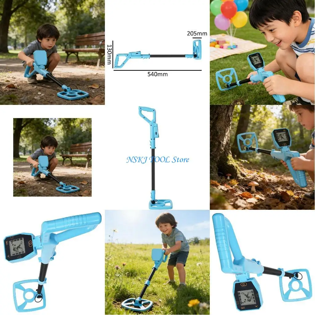 

L8RC Accurate Metal Detectors Detection Tool for Childrens Electronic Measurement Technology Park Beach Use Finding Objects
