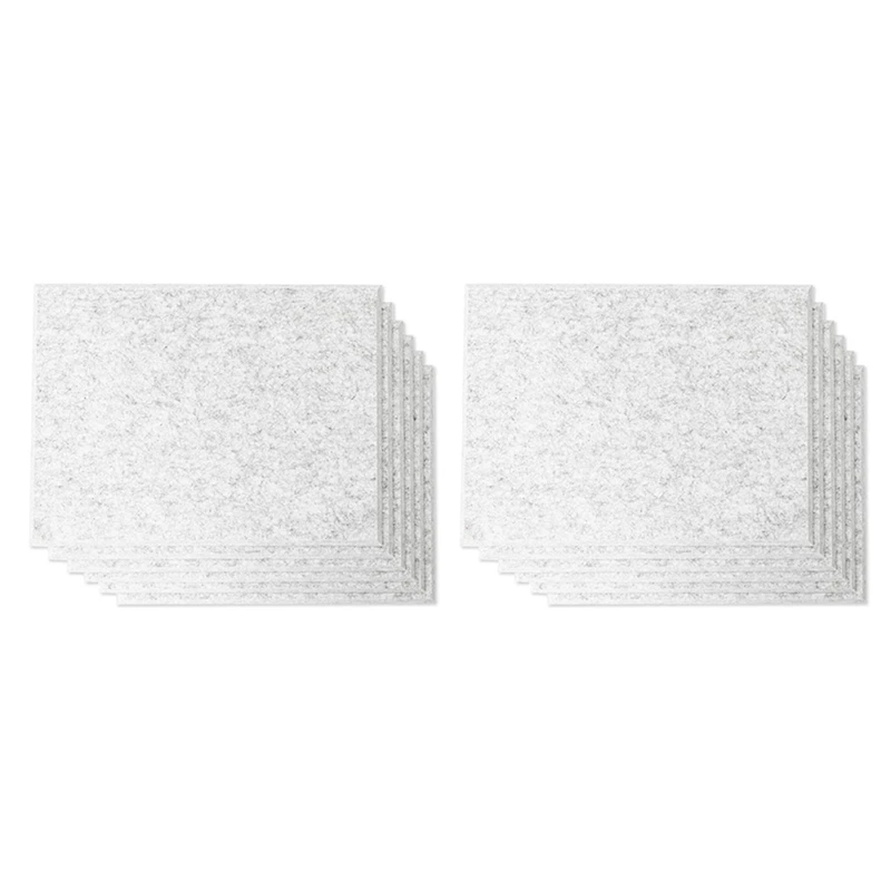 

12 Pcs Acoustic Panel Anti-Acoustic Cushion Wall Panel Echo Bass Isolation Cover Sloped Edge,Wall Decoration,30X40X0.9Cm