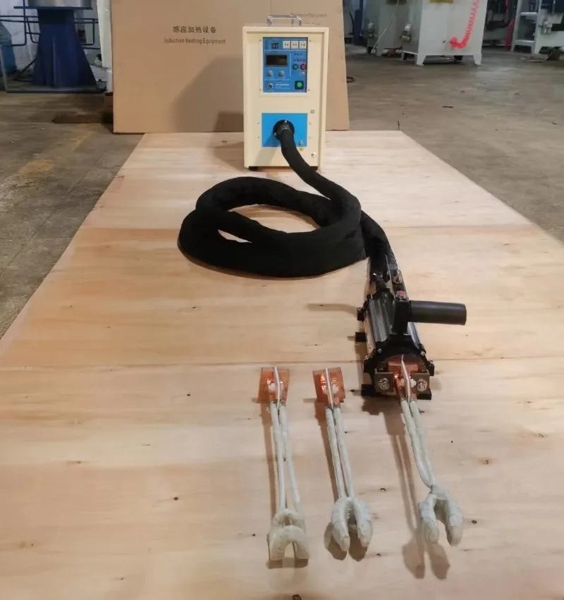 Hot Sale Portable Induction Heating Welding Machine Handheld with Soft Cable for Metal Tubes Brazing
