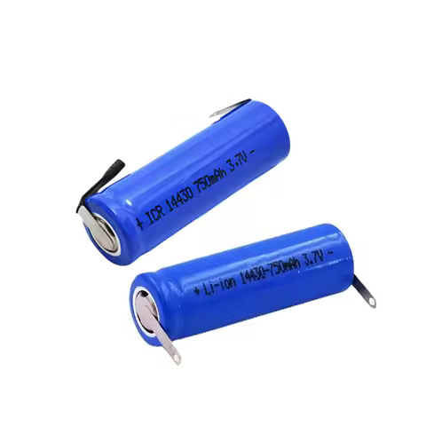 3.7V 14430 lithium battery rechargeable battery 3.7V shaver battery suitable for shaver PT730 735 720 724