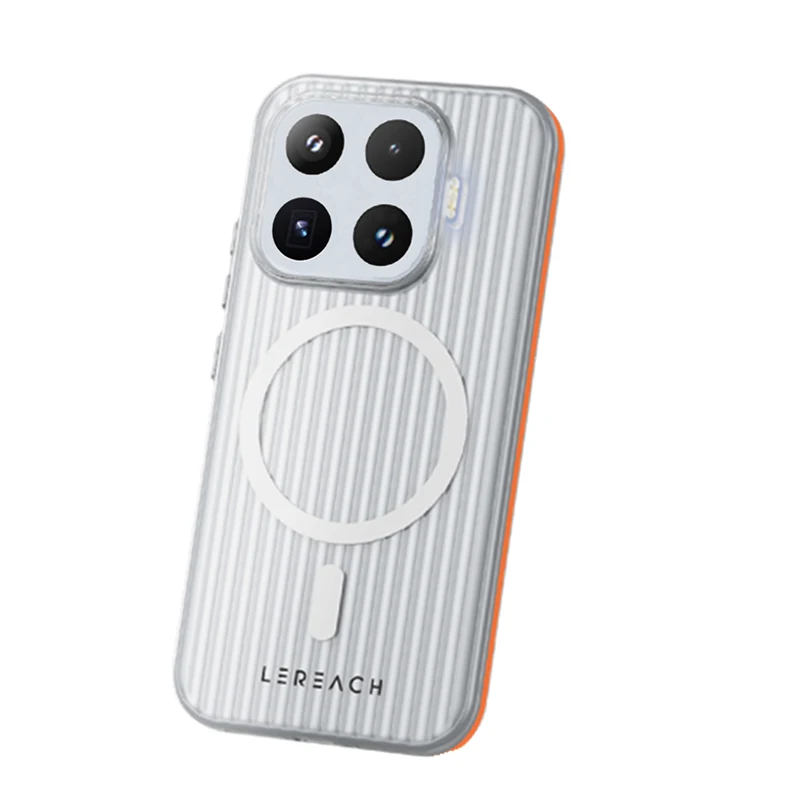 LeReach For Xiaomi 17T Pro/17T 5G TOC ICICLE Case Multi Dimensional Light Grips Magnetic Micron-Level Frosted Protection Cover