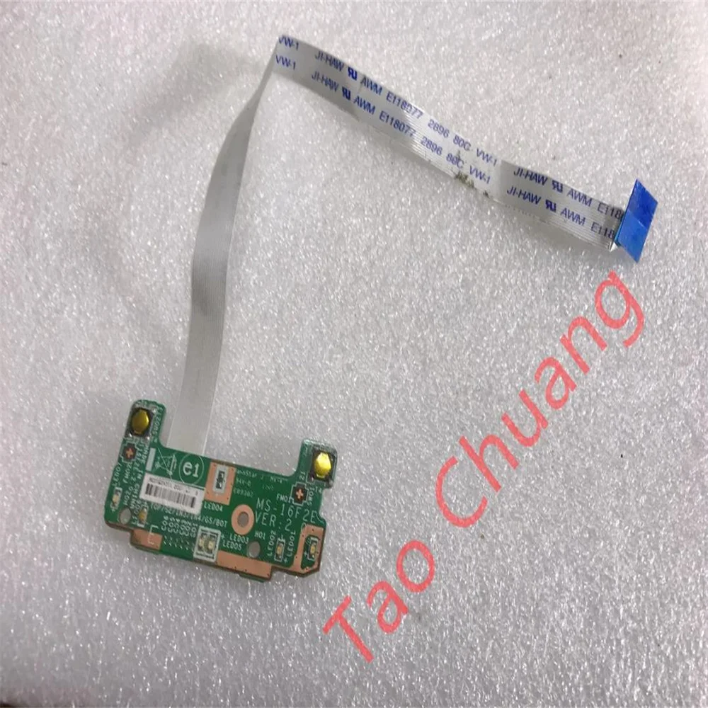 

FOR MSI GT683R GT683DX MS-16F2 15.6 Touch Pad Key Switch Board MS-16F2E