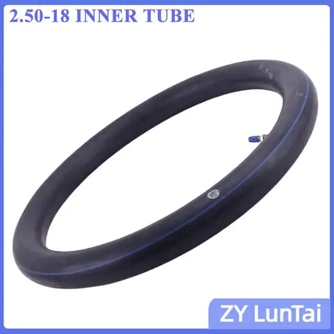 Motorcycle Tire 2.50-18 Natural Inner Tube Is Wear-Resistant and Durable, Suitable for Motorcycle Inner Tubes