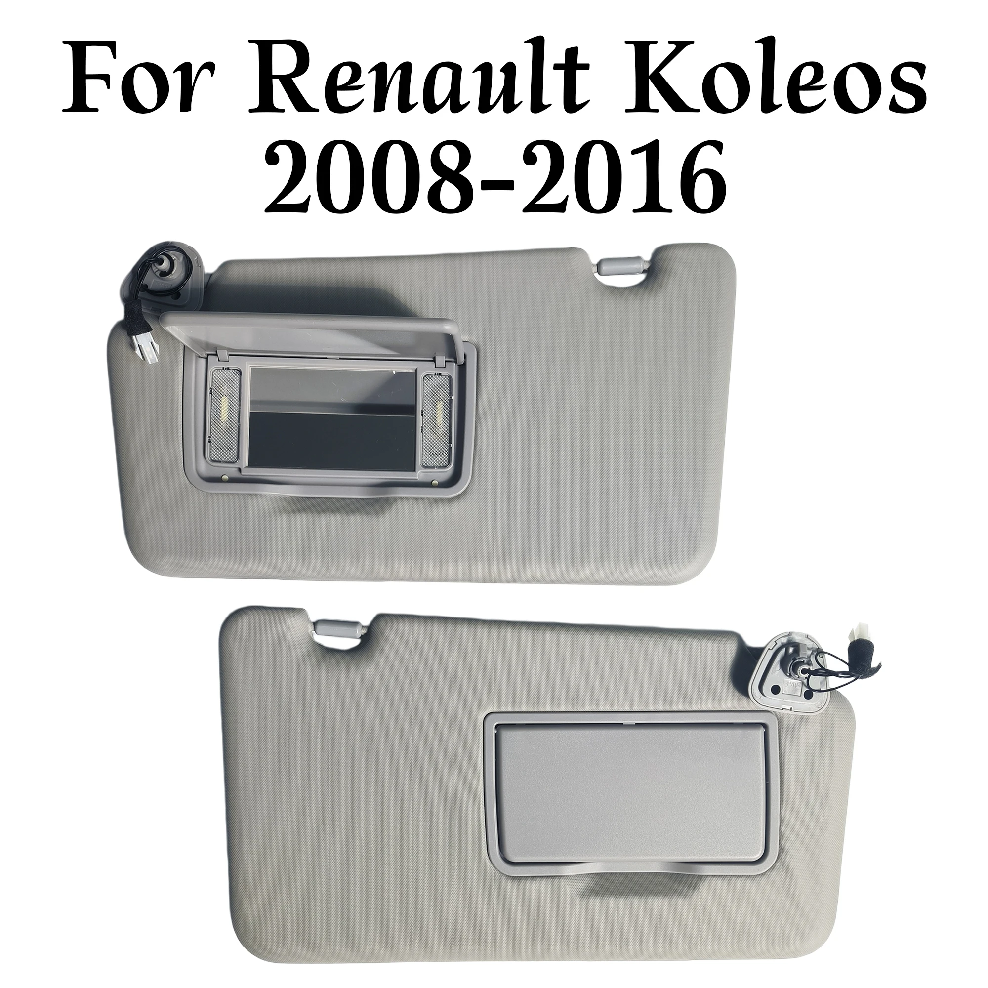 

For Renault Koleos 2008 2009 2010 2011 2012 2013 2014 2015 2016 Front Sun Visor Sunvisor Panel Sunshade Board Interior Sunshield