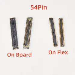 5-10Pcs For Samsung Galaxy A50S A507 A52 A525 USB Charger Charging FPC Flex Connector On Board 54Pin