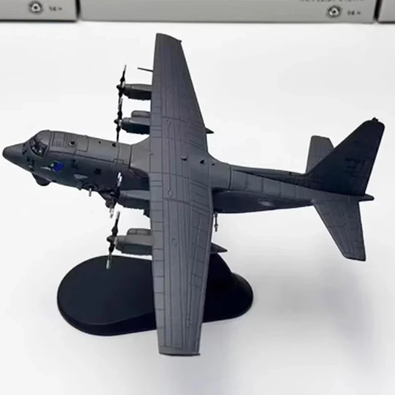 Diecast 1:200 Scale AC-130U AC130 GUNSHIP Alloy Finished Simulation Model Toy Static Decoration Souvenir Gifts For Adult Boy