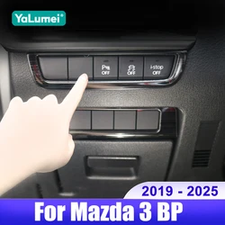 For Mazda 3 BP 2019 2020 2021 2022 2023 2024 2025 Car Headlight Adjustment Button Decoration Cover Accessories