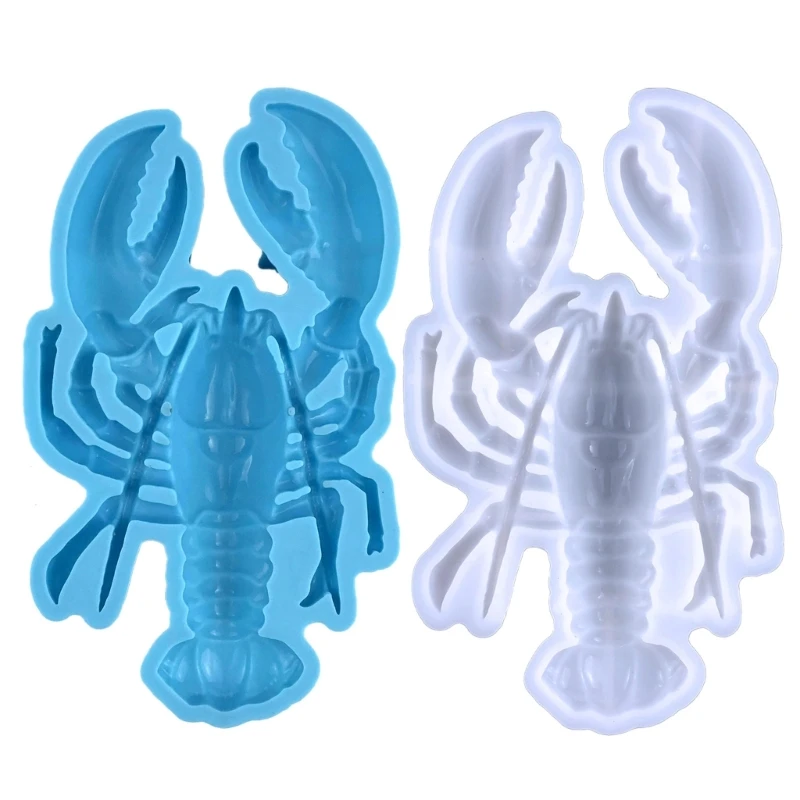 Lobster Resin Molds Silicone,Animal Epoxy Resin Mold Lobster Silicone Mold for Epoxy Resin,Wall Desktop,Cabinets Decor