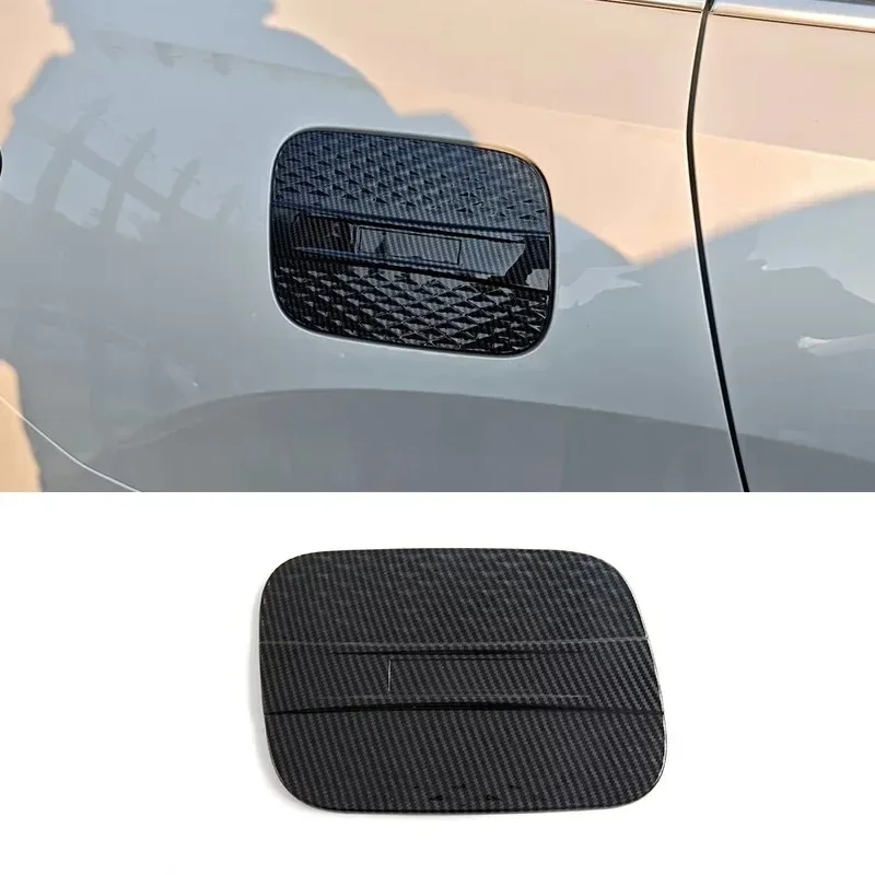 For BMW X3 G45 2025-2026 ABS Carbon Fibre Car Fuel Tank Cap Panel Cover Trim Exterior Accessories