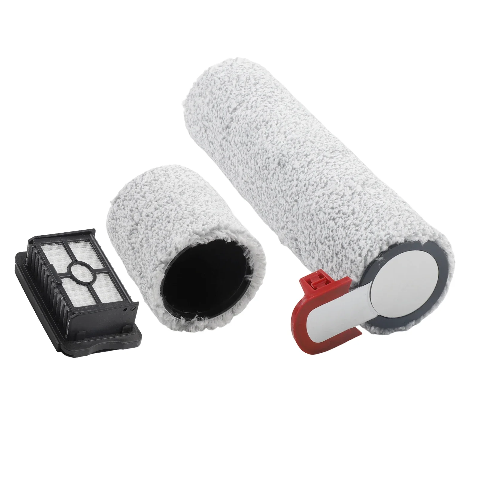 Roller Brush Filter For Eureka For RapidWash NEW730 NEW730BK Wet Dry Vacuum Cleaner Parts High Density Soft Wool Floor Care Kit