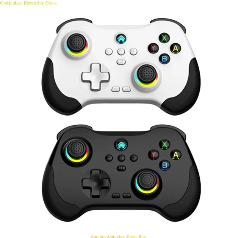 

6Axis Handle Wireless Bluetooth-compatible Gamepad for NS SwitchPro Handle Grip