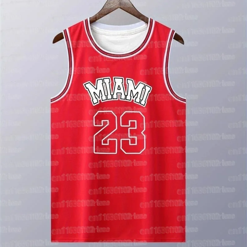 2026 Fashion No.23 Tank Top Summer Fashion Sleeveless 3D Printed Basketball Tank Top Breathable Quick Drying Family Style