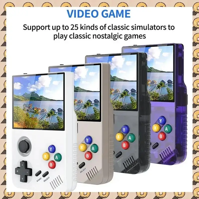 

A003 M19 Retro Video Game Console 128G Handheld Classic Nostalgic Arcade Game Console 3D Joystick Up To 25 Simulators