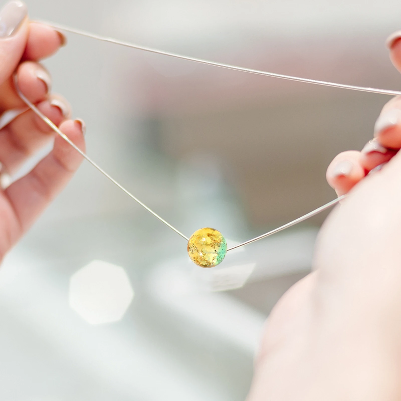 

20 Pcs Small Beads Loose for Jewelry Making Glass Bracelets Craft Earring Jewellery