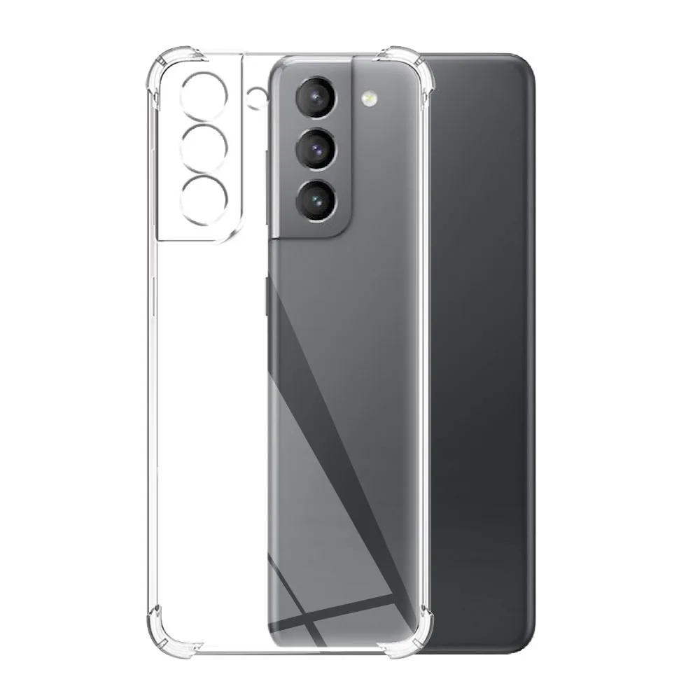 For Samsung S8 S8+ S9 S10 S10Lite S20 S21 S21FE S21Ultra S22 S22+ S22Ultra S23FE S24 S24+ S25 S25+ Shockproof Cases Clear Cover