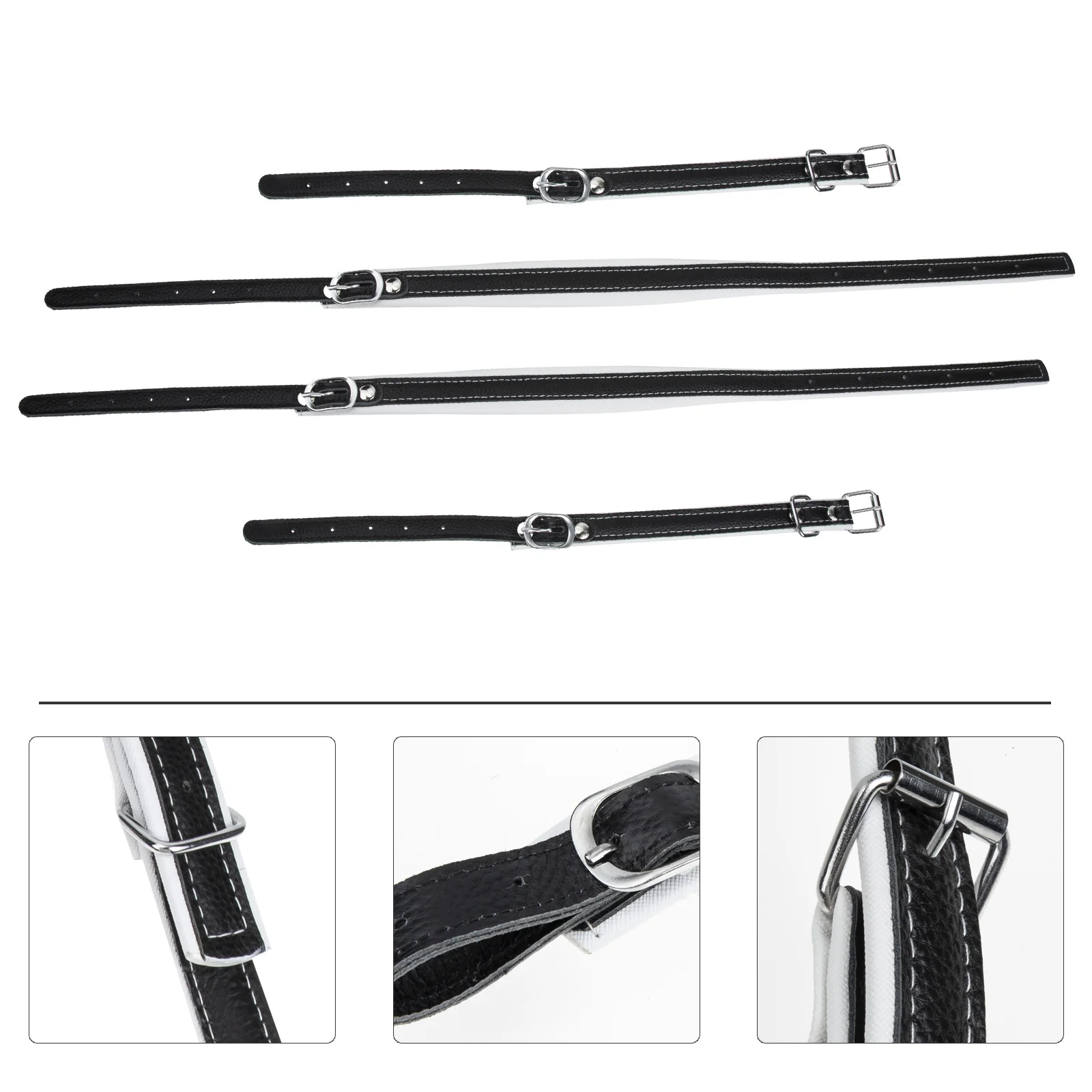 

1 Set Premium Pu Accordion Strap Adjustable Durable Instrument Belt Replacement Part For Adults Kids Performance Music Accessory
