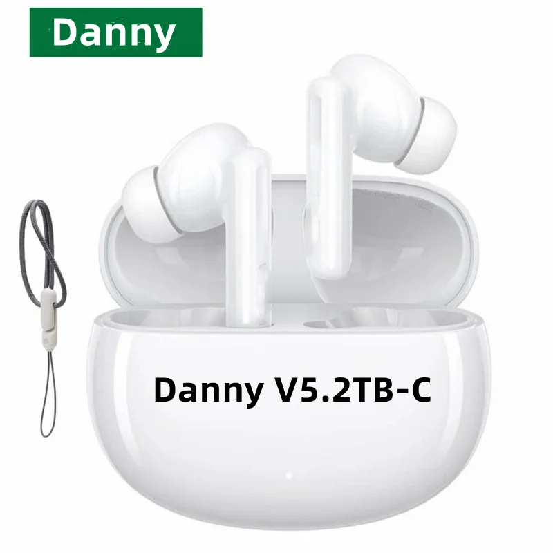 2025 Danny PRO 2 V5.2TB TWS Bluetooth 5.3 Наушники Беспроводные наушники с airoha 1562AE Высококачественная модель byTigerbuilder Новинка 2025 Danny PRO 2 V5.2TB TWS Bluetooth 5.3 Наушники Беспроводные наушники с airoha 1562AE Высококачественная модель byTigerbuilder Новинка