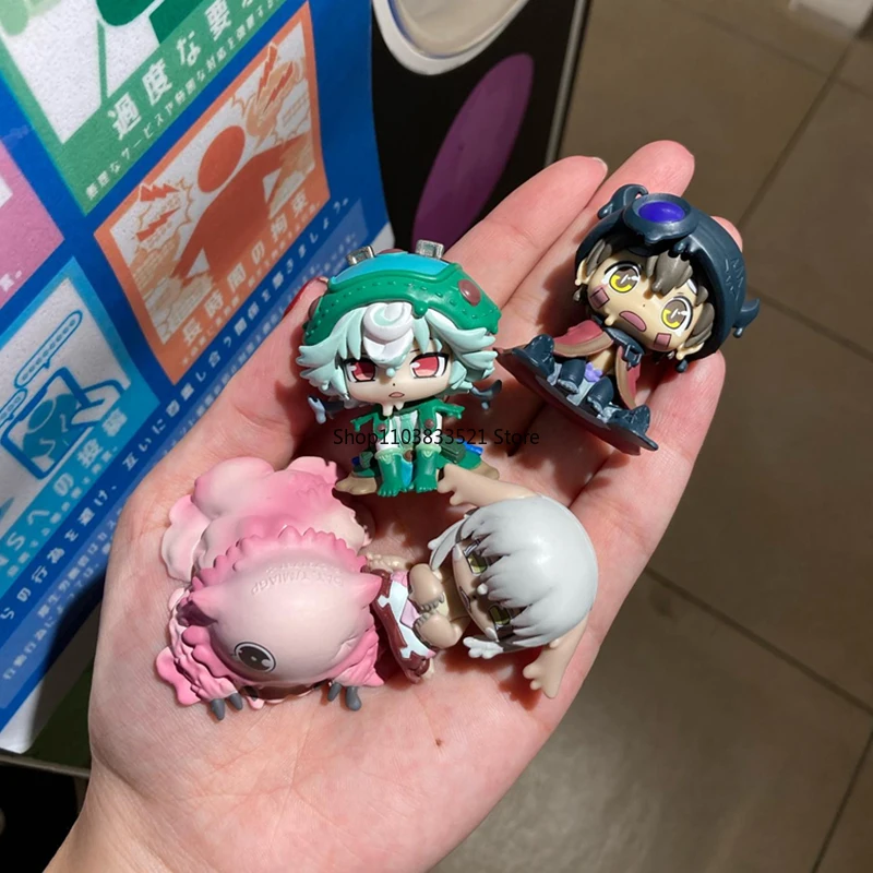Jouets Gashapon originaux fabriqués en Abyss vol.2 Nanachi Prushka, figurine d'action fondue, modèle de Capsule, ornements cadeaux pour enfants