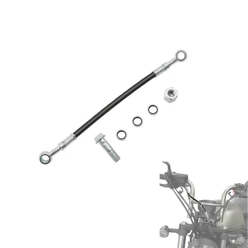 

25cm Brake Hose Line Extend Connector Spare Parts Universal Moto Acsessories Accessory
