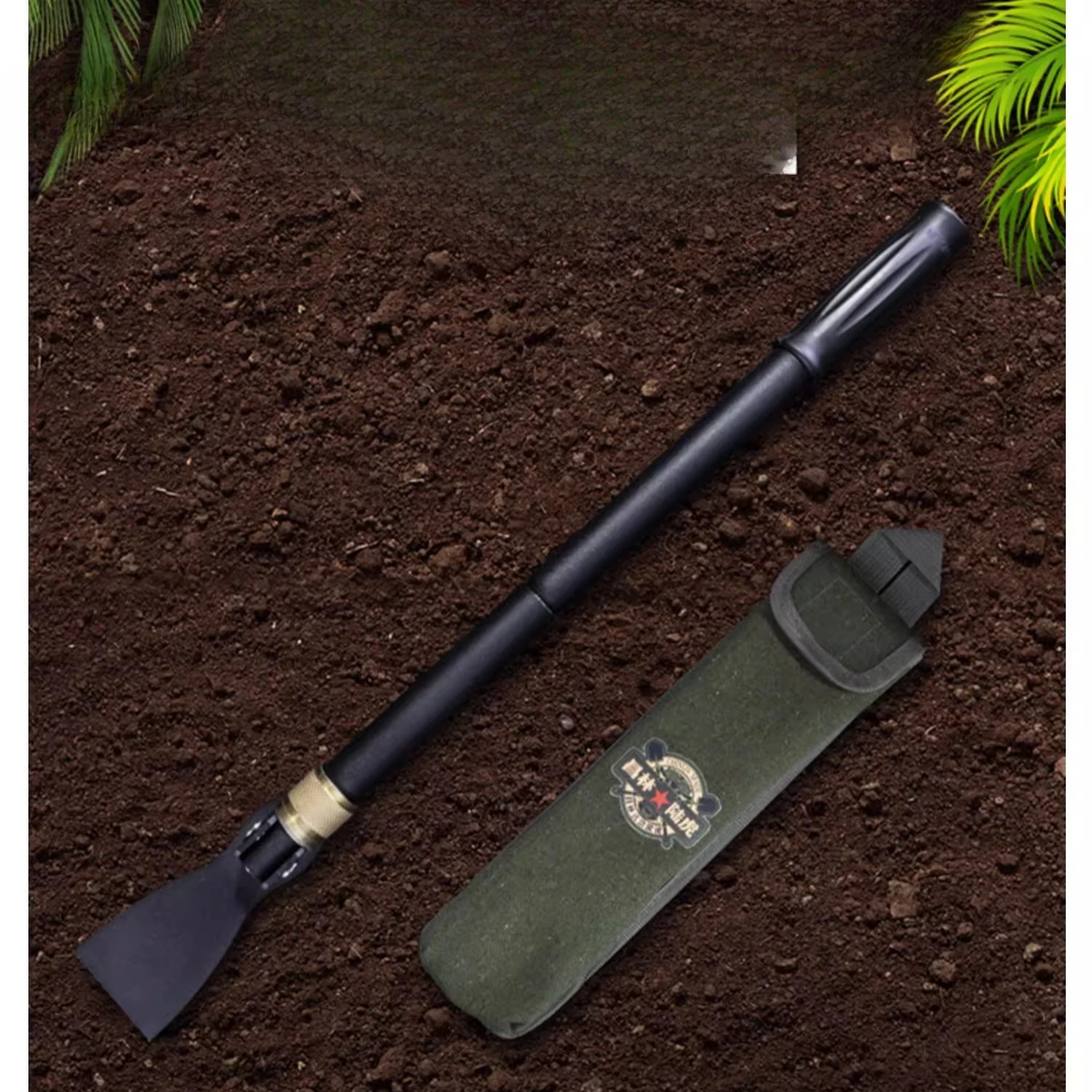 

Multi Functional Outdoor Folding Engineering Shovel Small Pickaxe Convenient Camping Shovel Iron Shovel Edc Portable Tool