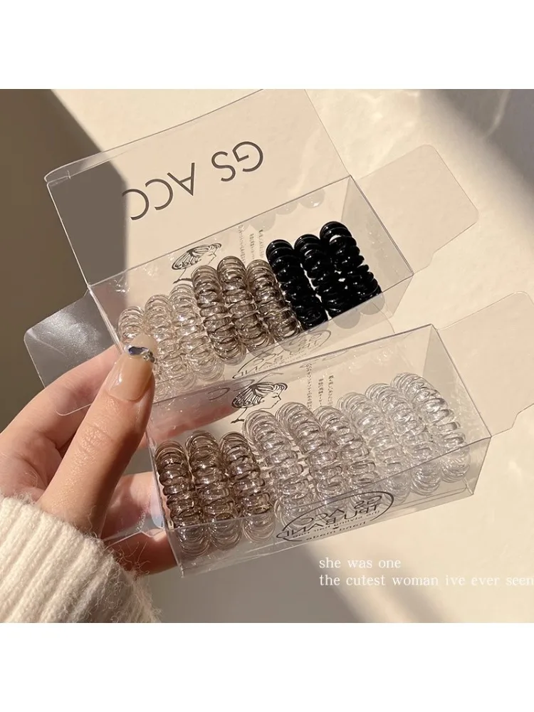 Bandeau de câble téléphonique nickel é de haute qualité, tempérament féminin, pas de mal, haute élasticité, élastique durable, ULà cheveux