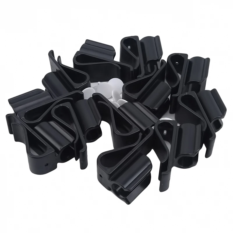 Premium 12pcs Sports Golf Bag Clip On Putter Clamp Holder Putting Organizer Club Golf Club Grips Golf Equipment Buckle Accessory