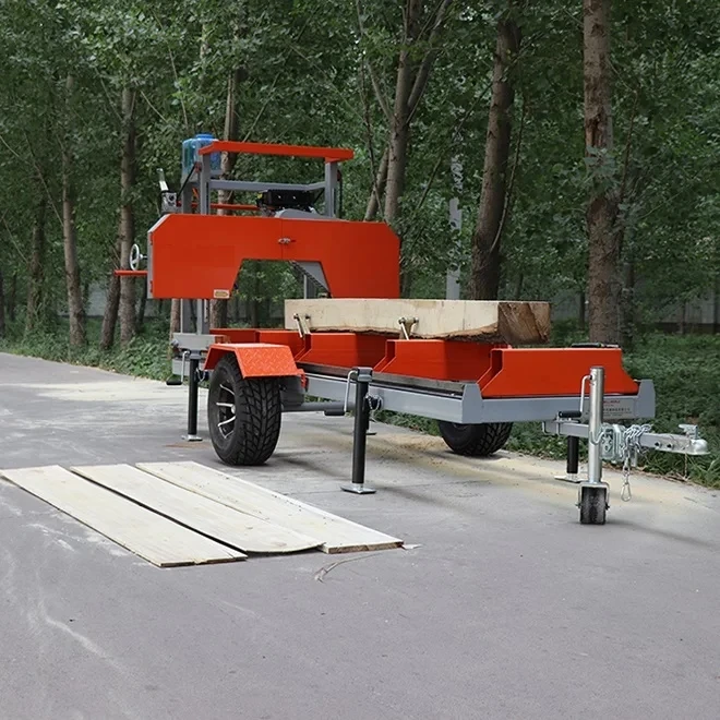 Cutting Machine Wood Saw Mill Machines Horizontal Sawmill Portable Sawmill Wood Cutter Portable Sawmill/Large Log Sawmill