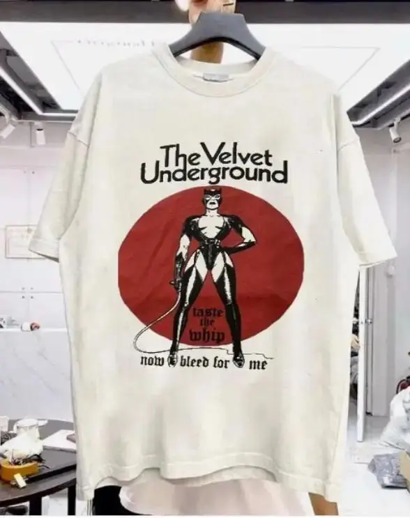The Velvet Underground Band Musik-Geschenk Punk Vintage Y2k T-Shirts für Männer und Frauen The Velvet Underground Print T-Shirt Unisex – Detail 4