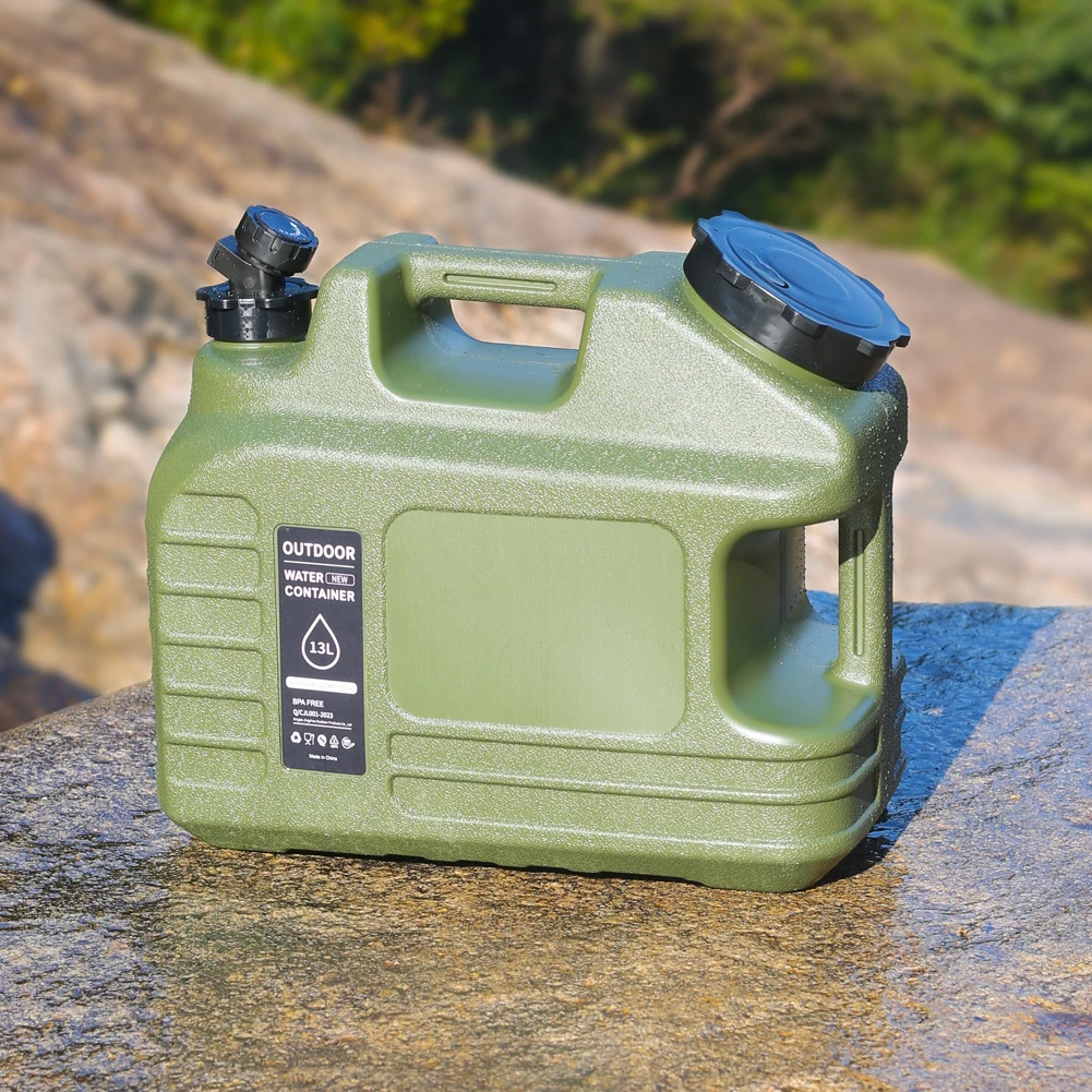 

5-13л ведро для воды на открытом воздухе, портативный мешок для питьевой воды, без утечек, большой емкости, резервуар для воды для автомобиля, грузовика, путешествий, вождения
