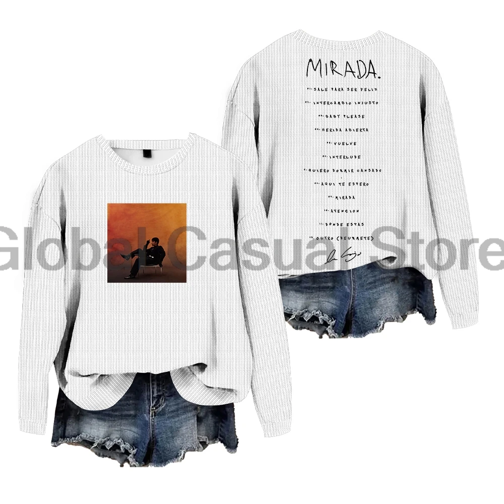 Ivan Cornejo Mirada Merch Jumpers 2024 World Tour Women's Knitted Sweater Crewneck Long Sleeve Streetwear Pullover Tops