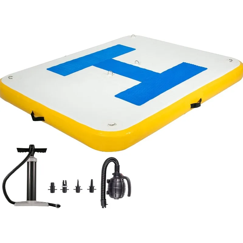 

High quality.Inflatable Floating Dock, Inflatable Dock Platform with Electric Air Pump & Storage Bag,Stable Platform Ra