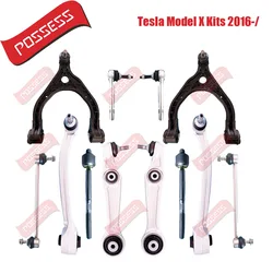 Front Suspension Control Arm Ball Joint Stabilizer Link Tie Rod End Kits For Tesla Model X 5YJX 2015-/ 1027351-00-C