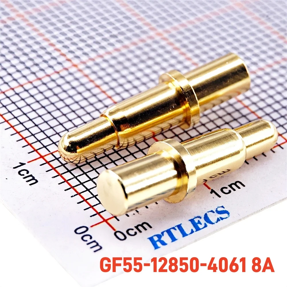 1/5/20 Pcs Diameter 5.5 MM Pogo Pin Connector Pogopin Battery Spring Load Contact SMD Pin PCB Test Spring Probe