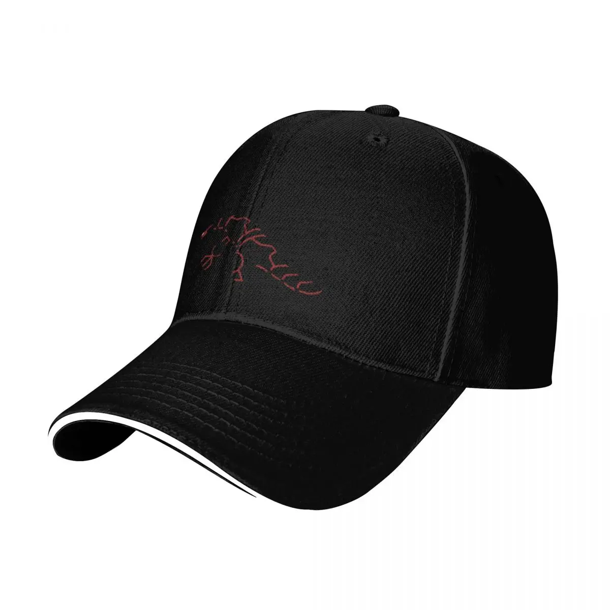 Groudon - Red Lines // Gen 3 Baseball Cap Streetwear Hip Hop Trendy Vintage Retro Embroidered Lightweight Packable