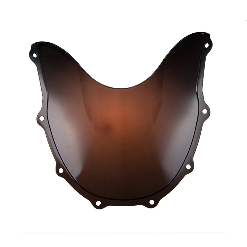 Motorcycle Double Bubble Windshield ABS Windscreen Air Deflector Tints Fit For Kawasaki ZX7R 96-03 Motorbike Wind Waterproof view 6
