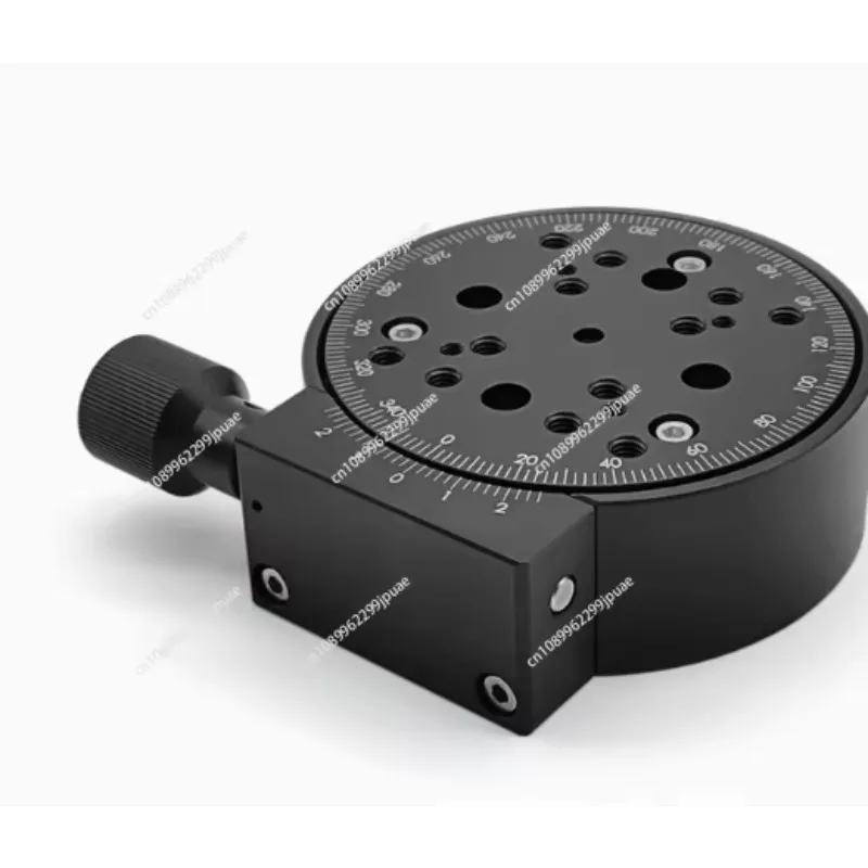 100MM R Axis Manual Rotary Stage 360° Precision Rotating Platform Angle Adjust Indexing Turntable