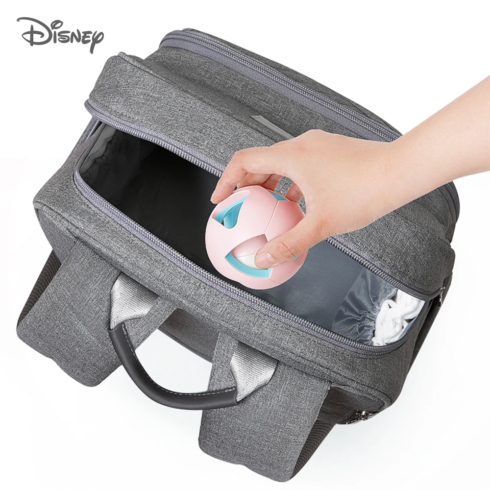 Disney Baby Diaper Bag Maternity Nappy Bag Baby Care Mummy Travel Backpack Large Capacity Mickey Minnie Fashion Bag