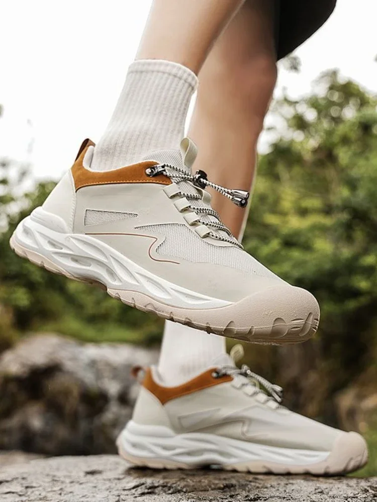 

Мужские повседневные кроссовки на толстой платформе, низкие широкие дизайнерские летние распродажи, легкая уличная обувь без кожи, корейская мужская спортивная обувь