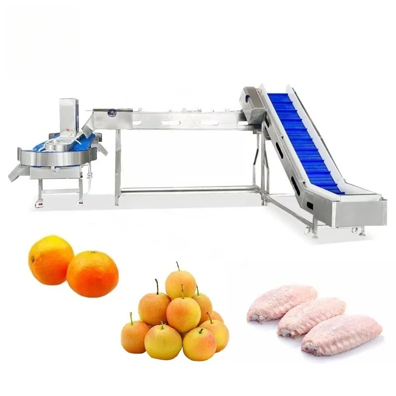 Stainless Steel Fruit Peach Grader Avocado Grade Machine Potato Cucumber Weight Sort Machine