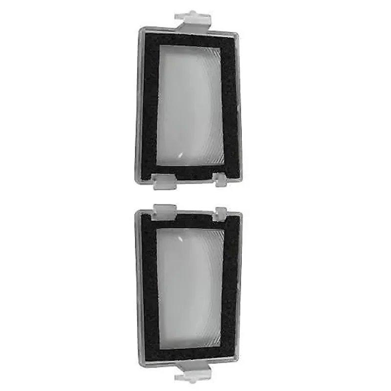 

NEW-1 Pair Rear License Plate Light Lens For Jeep For Grand For Cherokee 2005-2024 68020954AB68020955AB