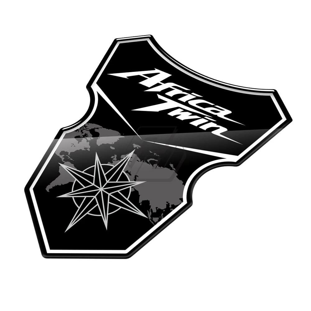 

Для Honda CRF1000L Africa Twin 2016-2019 2018 3D полимерная наклейка на переднее крыло мотоцикла-индивидуальная графика