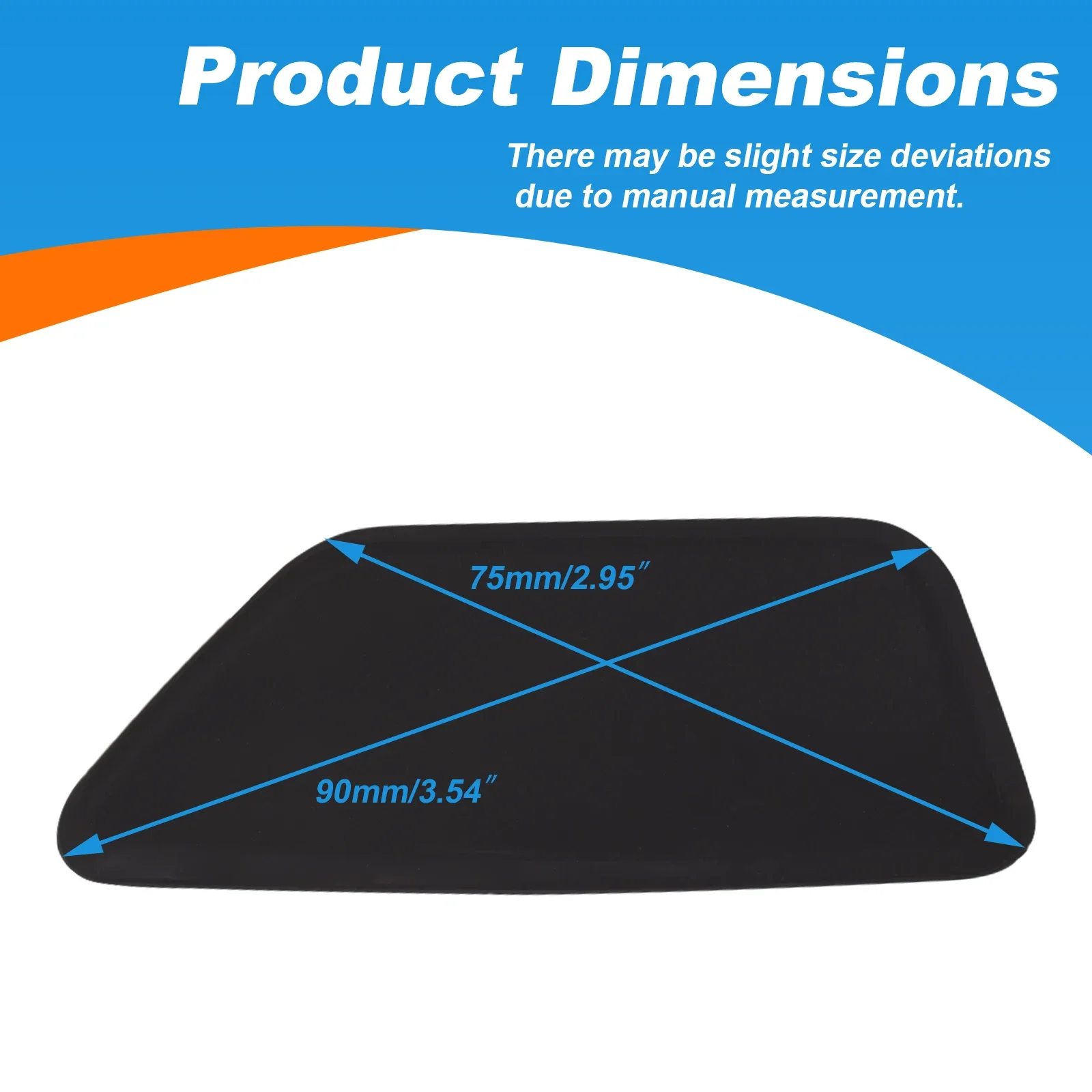 Topi Penutup Pencuci Lampu Depan Bumper Depan untuk Aksesori Subaru Legacy 2010 2011 2012