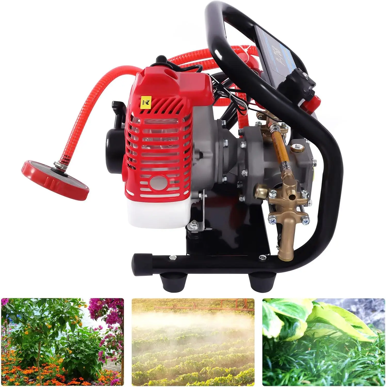 0.9HP Gasoline Agricultural Mist Duster Sprayer Portable Gas Powered Sprayer