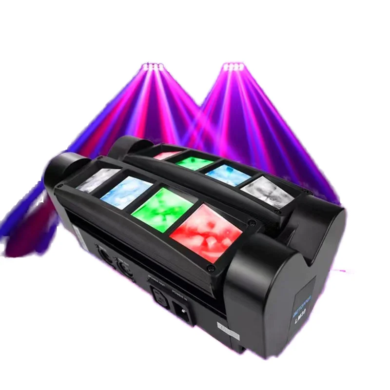 

Customizable new 8-Eye RGBW LED professional light Bar for Weddings and Events DJ Stage