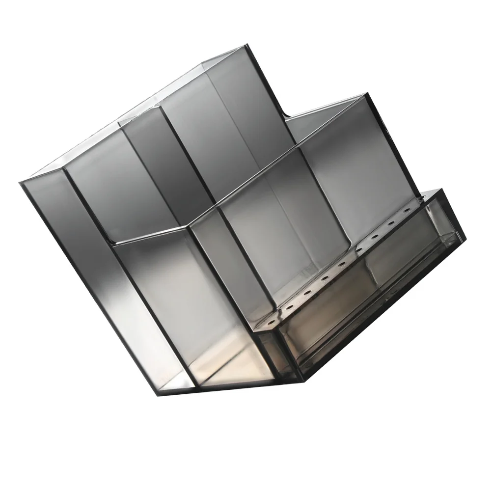 1개 네일 그라인딩 헤드 박스 간단한 보관 랙 광택기 삽입형 홀 디스플레이 네일 아트 오거나이저 매니큐어 폴리셔