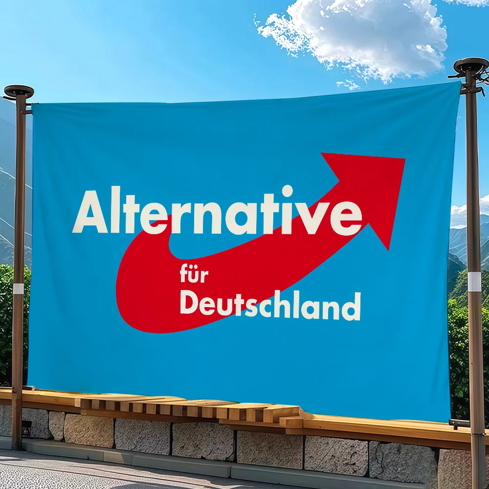 Alternative Afd Germany flag Advertising Banner for Camping Decoration Outdoor & Garage Wall Hanging Decorations