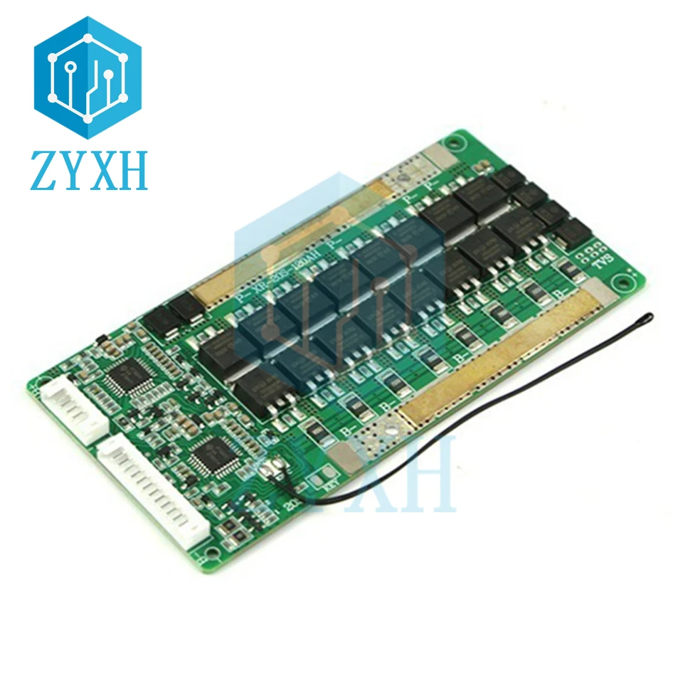 BMS 18S 57.6V 75.6V 120A 100A 80A 60A 50A 40A Li-ion 18650 płyta ładowania baterii temperatura NTC ochrona zrównoważony dla Ebike