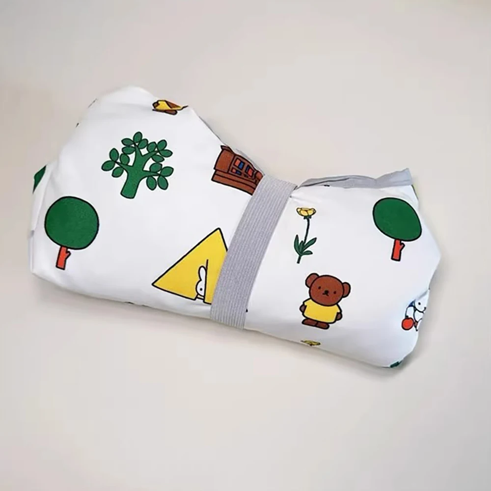 Urocza torba na zakupy z Miffy, kreskówkowy królik, nadruk, duża pojemność, sznurkowa, przenośna, torba wielokrotnego użytku, prezent dla dziewczyny.