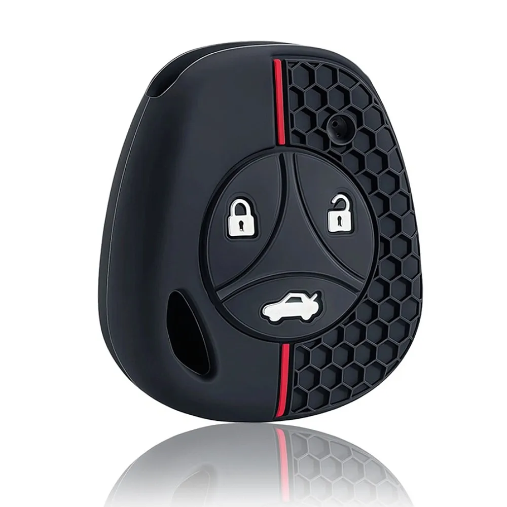 3 Buttons Silicone Remote Car Key Cover Case for Lada Granta Priora Vesta X-Ray Sedan Sport Kalina Car Key Fob Cover