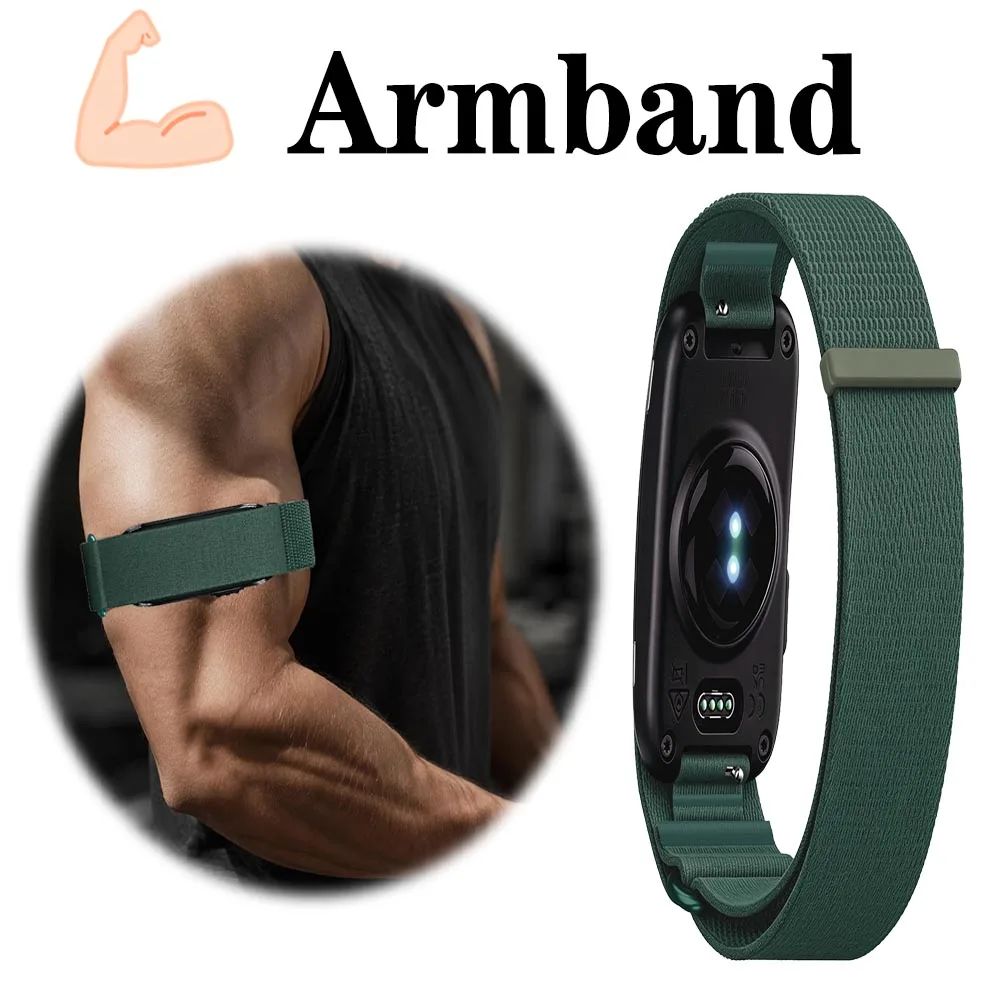 Premium-Nylon-Bizeps-Armband/Handgelenksband für Garmin CIRQA Smart Band Armband Fitness-Tracker-Armband für Garmin CIRQA Smart Band Zubehör